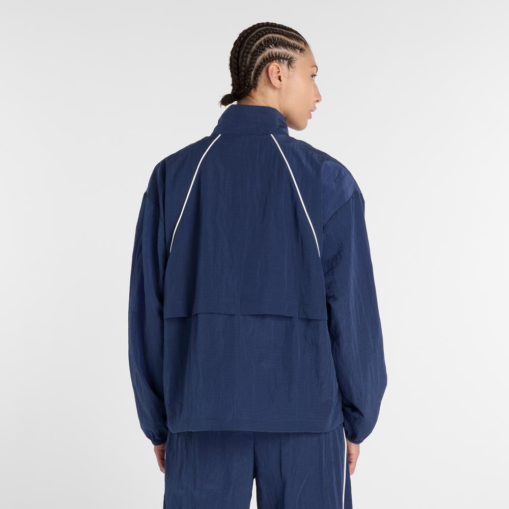 Kurtka damska New Balance WJ6113KSNNY - granatowa