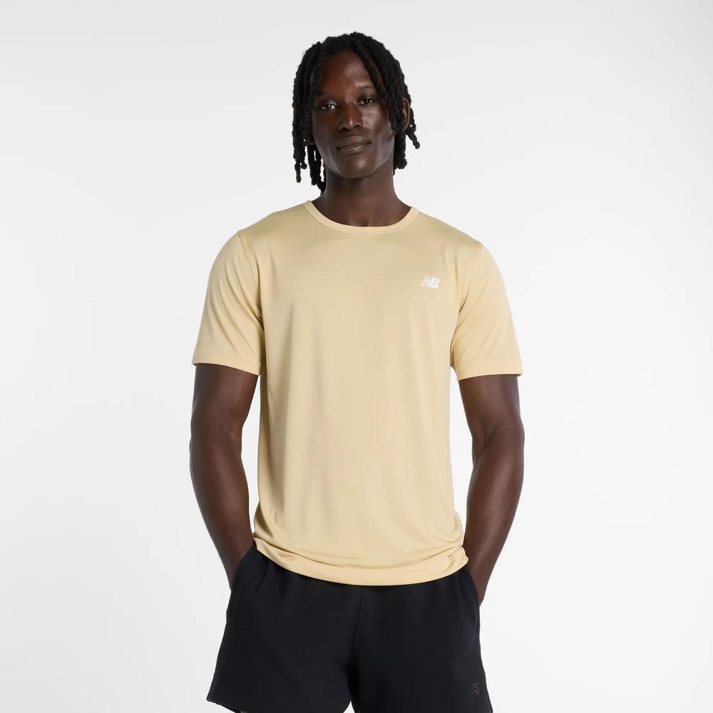 Koszulka męska New Balance MT61O0U4ABC - żółta