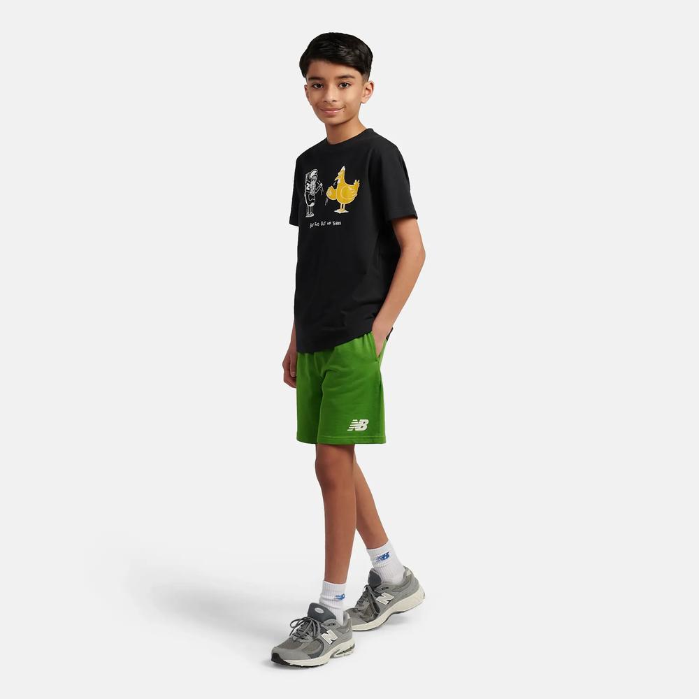 Koszulka dziecięca New Balance LAKB0257BK - czarna