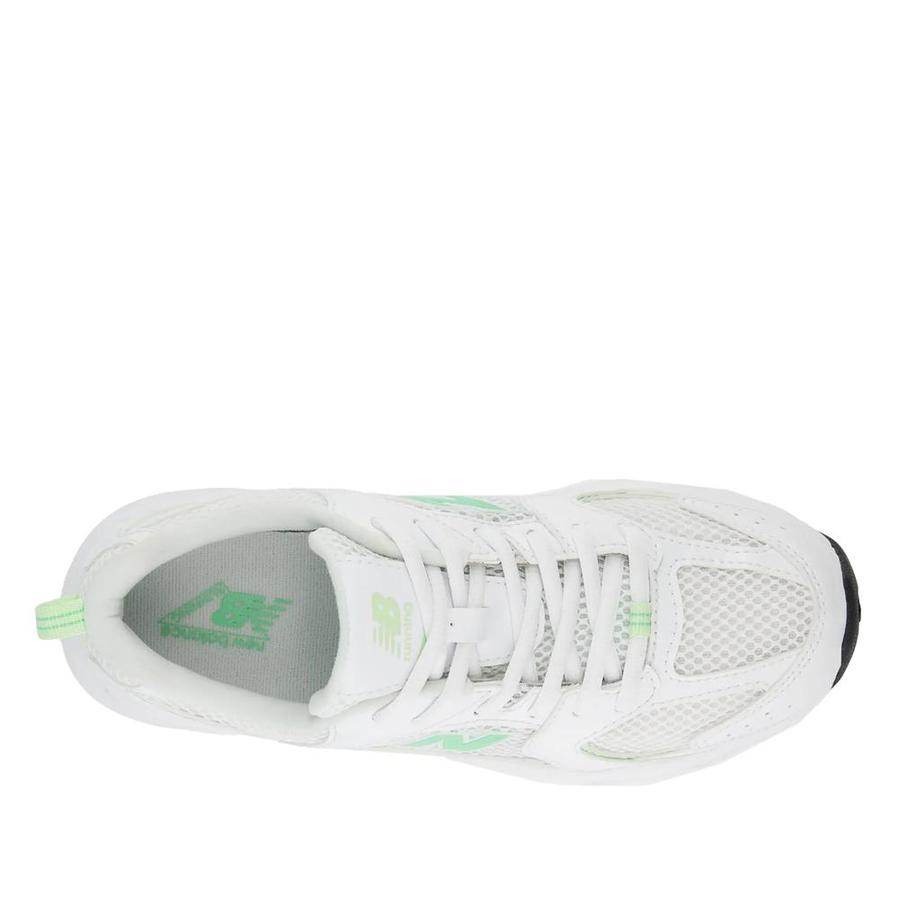 Buty młodzieżowe New Balance GR530SM - białe