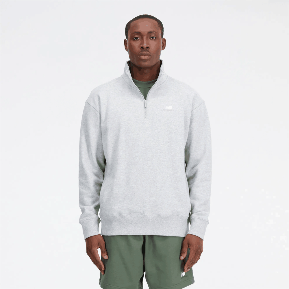 Bluza New Balance MT31501AG - szara