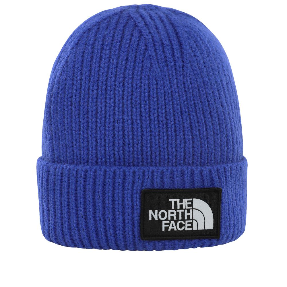 Czapka The North Face Logo Box Beanie 0A3FJXCZ61 - granatowa