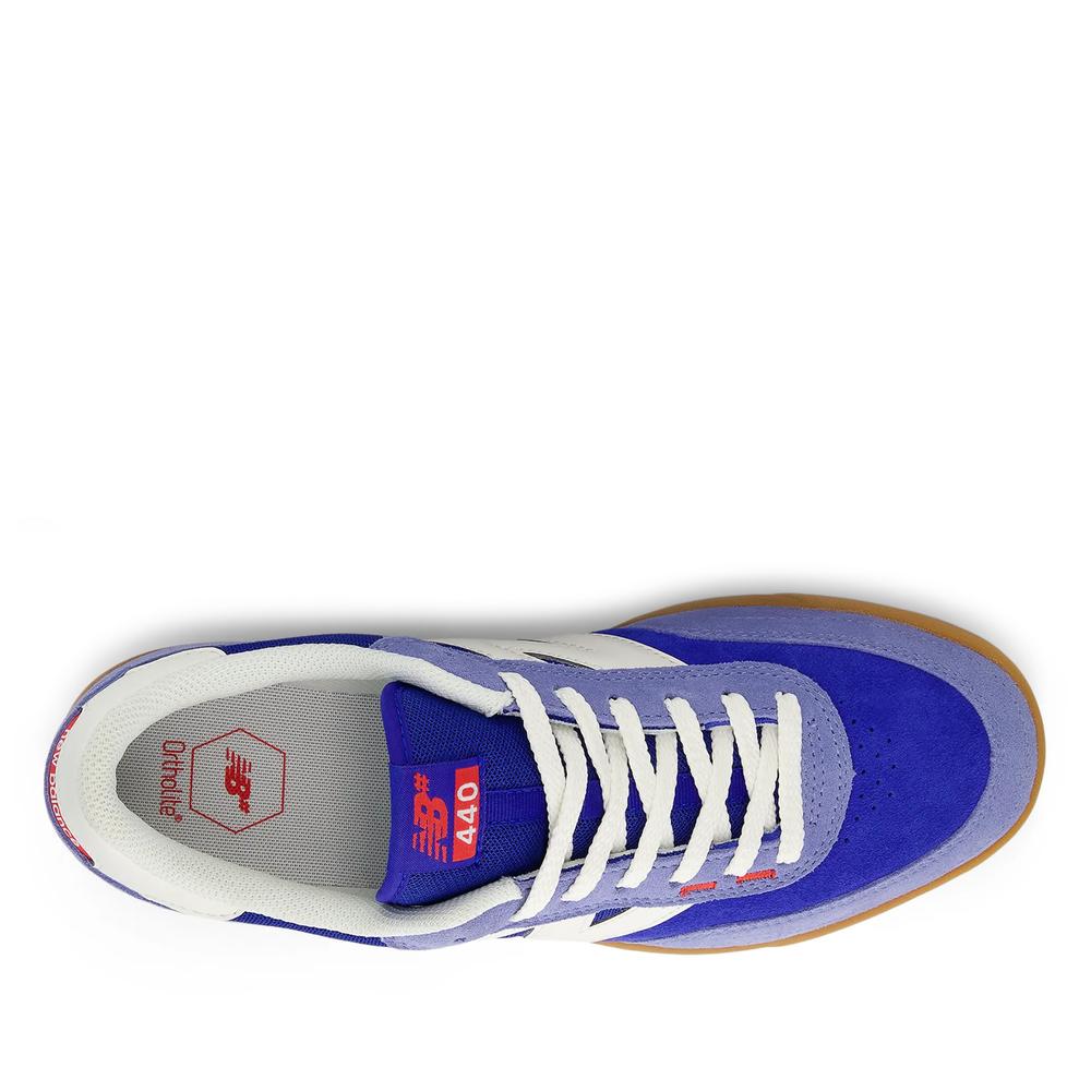 Buty męskie New Balance Numeric UN440RTB - niebieskie