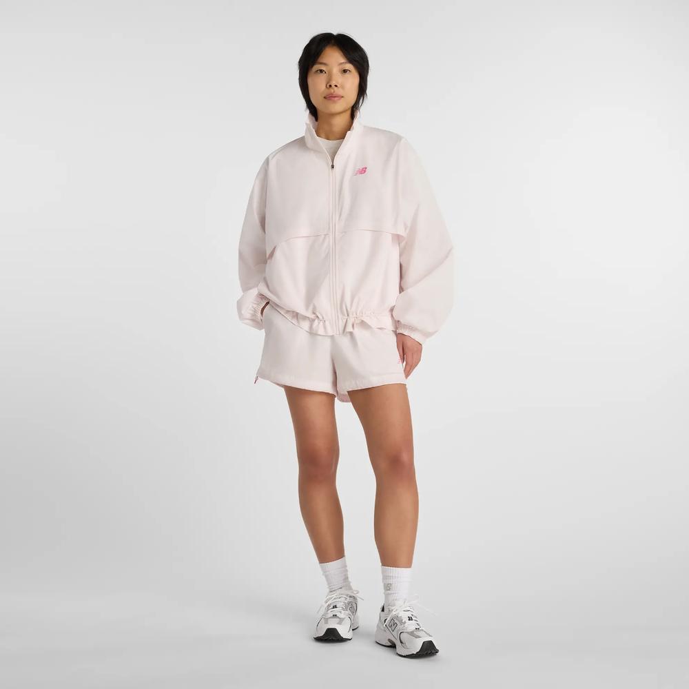 Kurtka damska New Balance WJ61J16CAAA - różowa