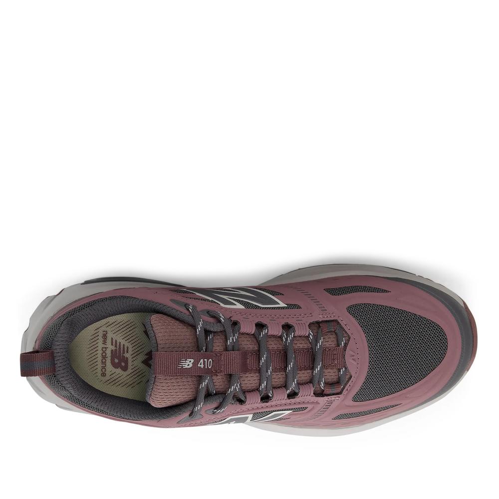 Buty damskie New Balance 410 v9 W4102VL - bordowe