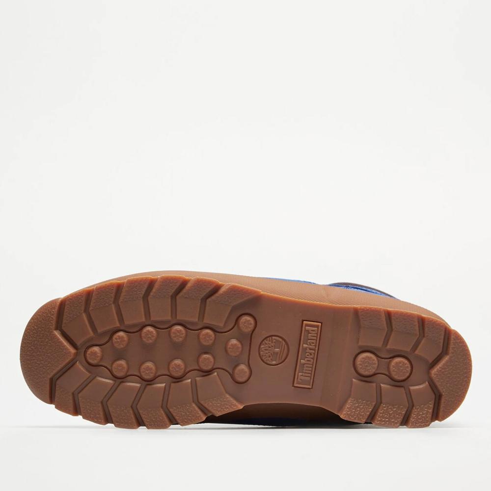 Buty męskie Timberland Euro Hiker Mid Lace TB0A2PUSELD1 - niebieskie