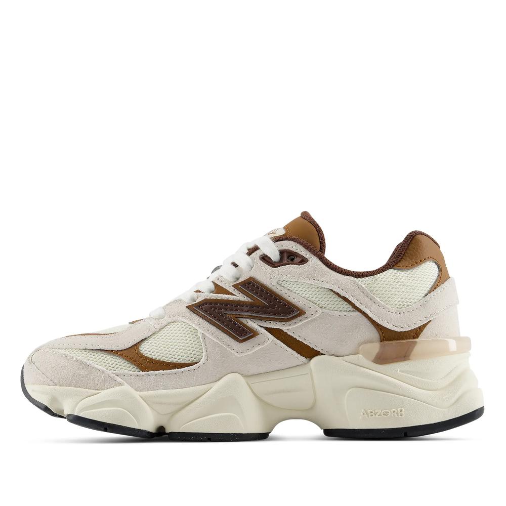 Buty młodzieżowe New Balance G90609SI - beżowe