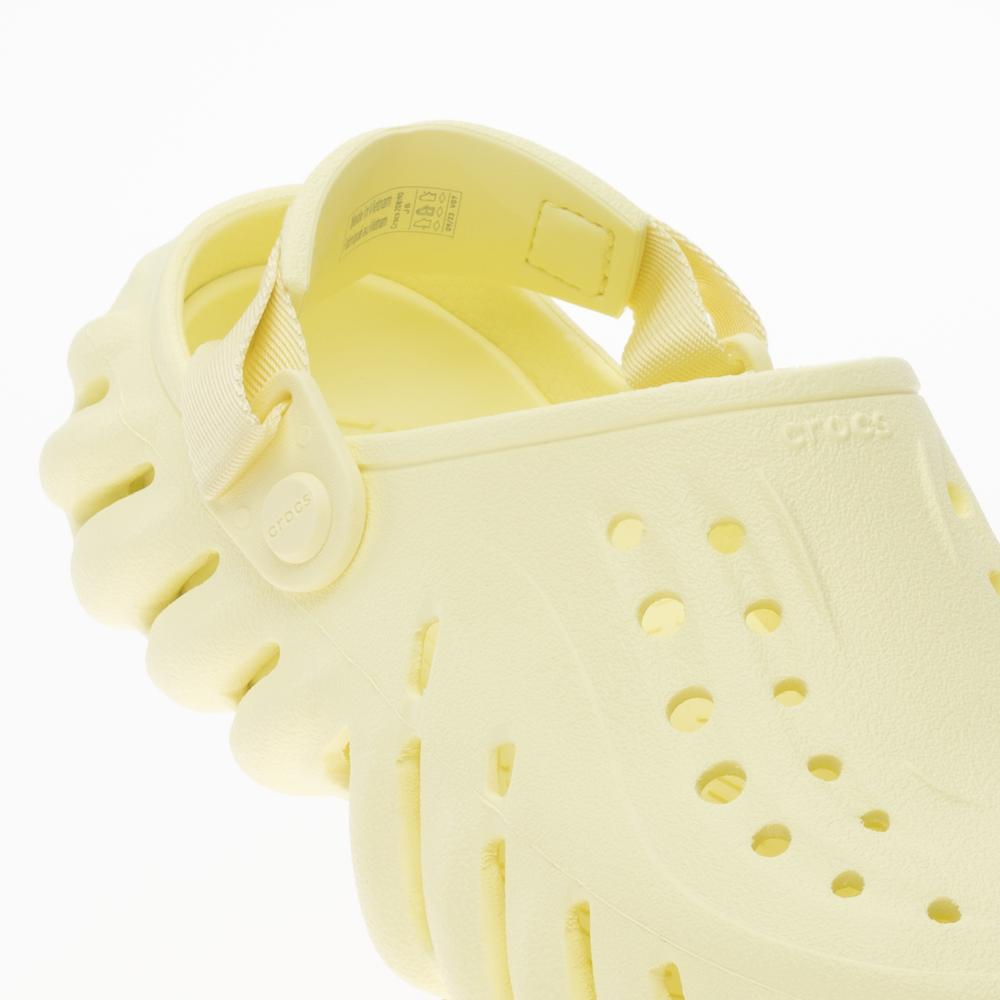 Klapki Crocs Echo Clog 208190-76O - beżowe