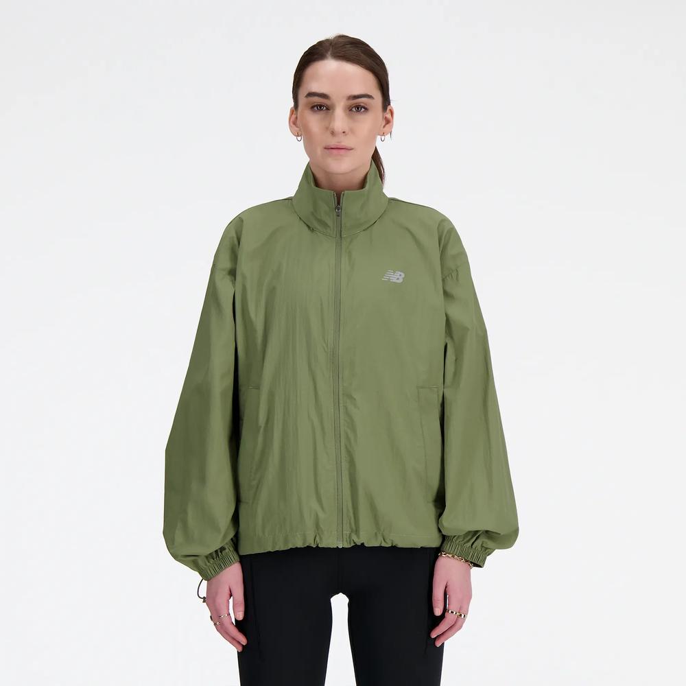 Kurtka New Balance WJ41553DEK - zielona
