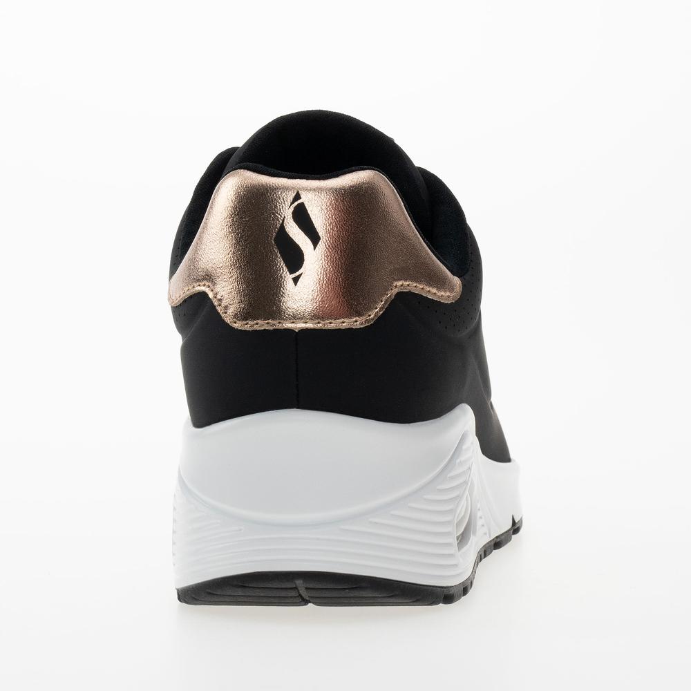 Buty damskie Skechers Uno Golden Air 177094BLK - czarne