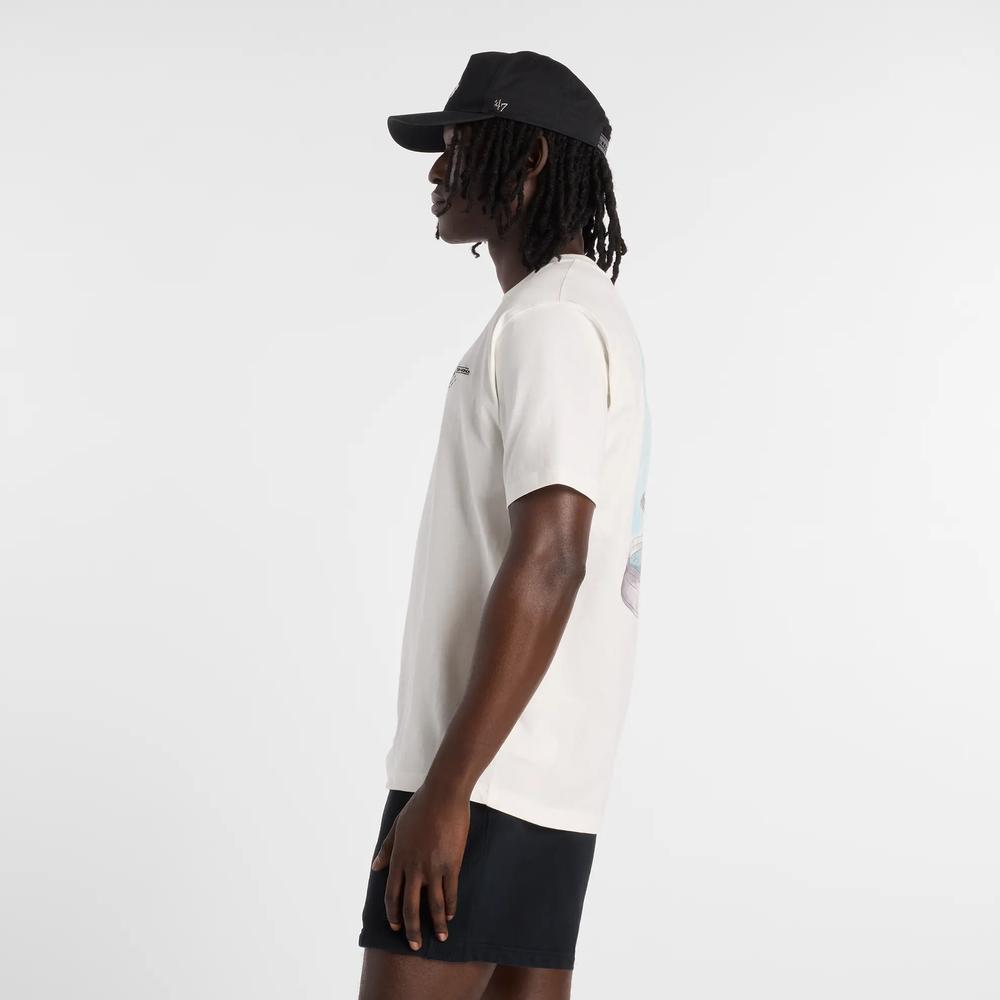 Koszulka męska New Balance MT61J9ICSST - biała