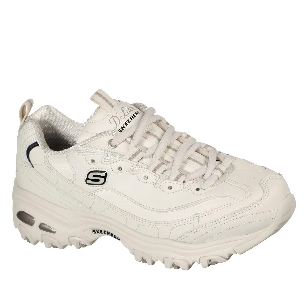 Buty damskie Skechers D'Lites Fresh Start 11931OFWT - beżowe