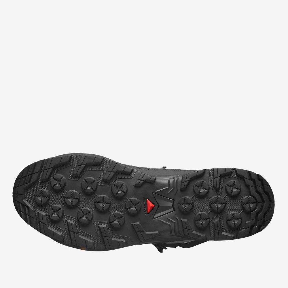 Buty męskie Salomon X-Adventure Coldrush Waterproof L47856000 - czarne
