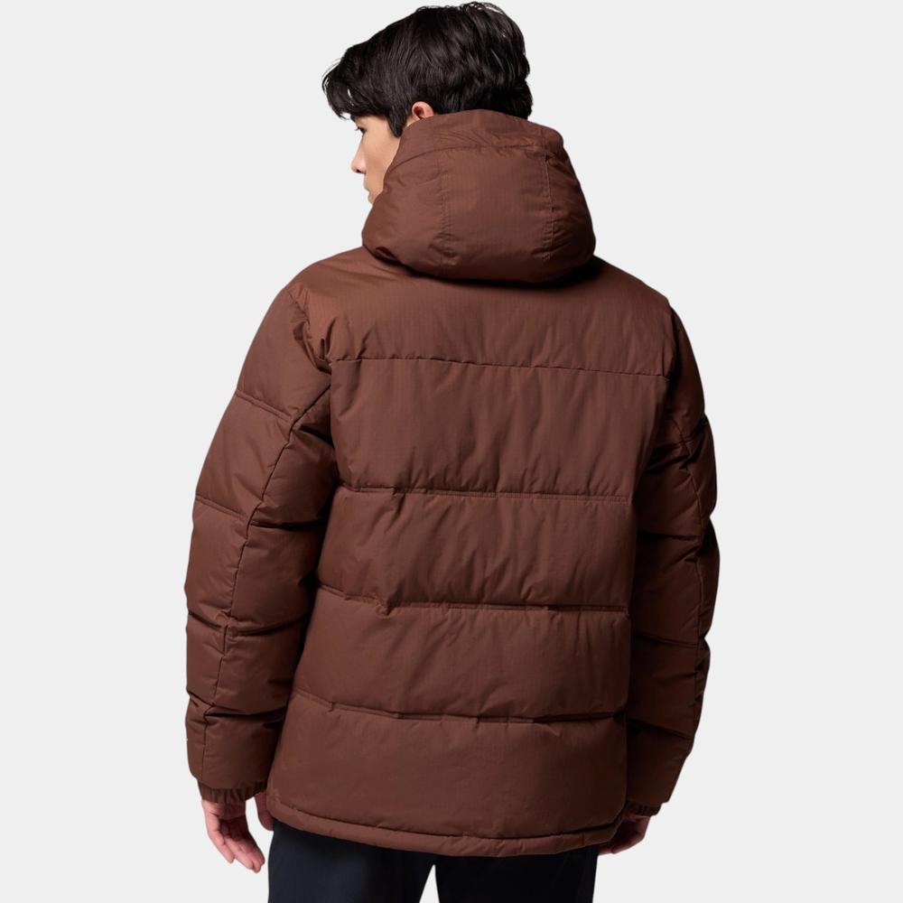 Kurtka męska Columbia Landroamer Hooded Puffer 2088081256 - brązowa