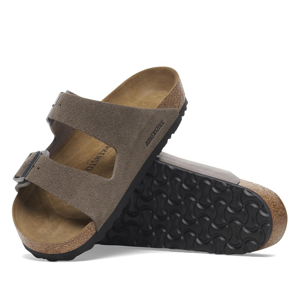 Klapki męskie Birkenstock Arizona 1029159 - szare