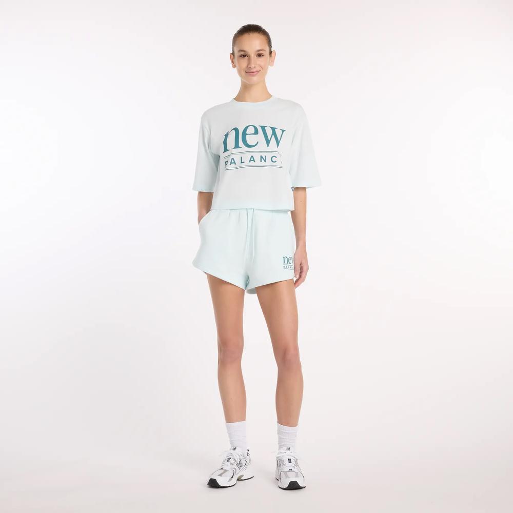 Koszulka damska New Balance WT61V5OPAAW - miętowa