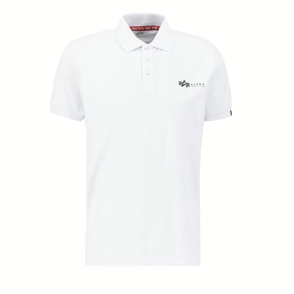 Koszulka Alpha Industries Basic Polo 10660009 - biała