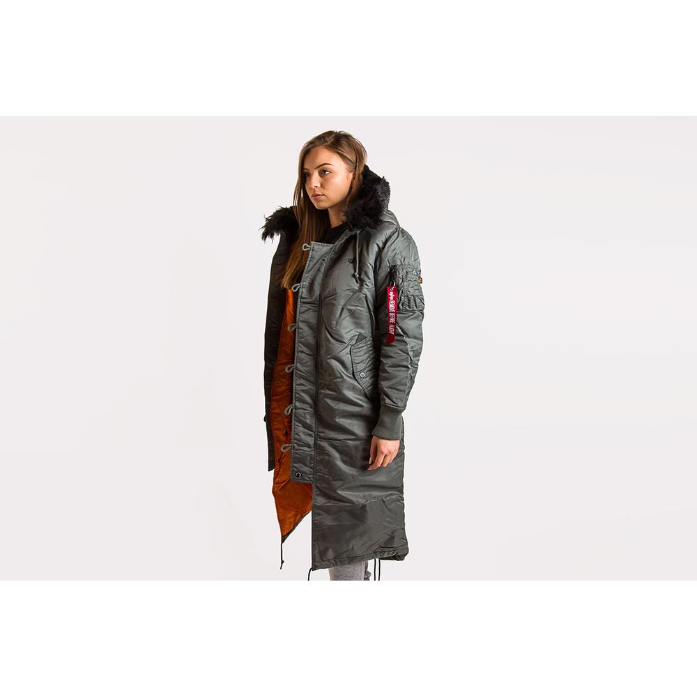 ALPHA INDUSTRIES LONG FISHTAIL WMN > 198013-432