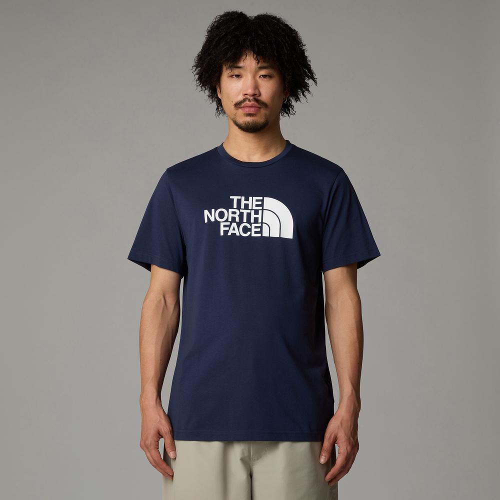 Koszulka męska The North Face Easy 0A8A6C8K21 - granatowa