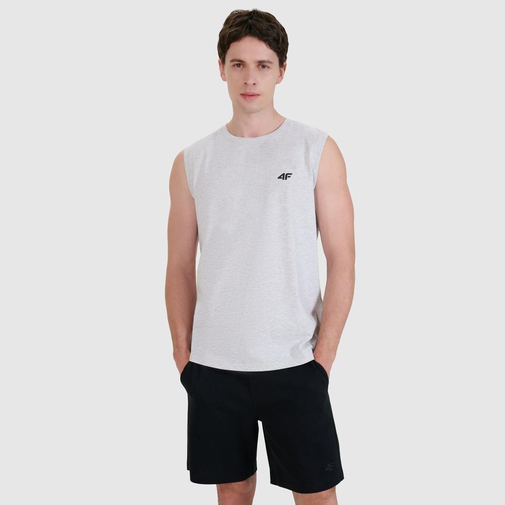 Koszulka męska 4F WMM00TSLEM12527M - szara