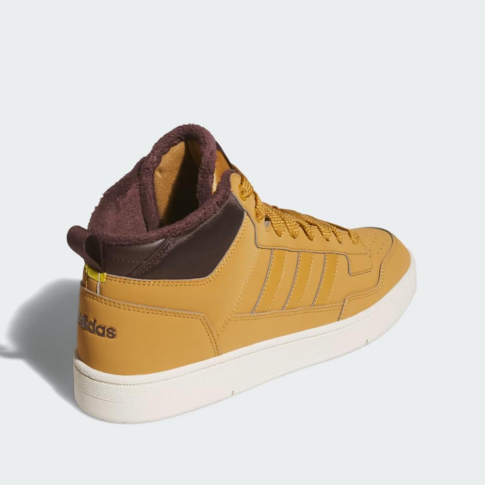 Buty męskie adidas Sportswear Rapid Court Mid Winterized JR0171 - brązowe