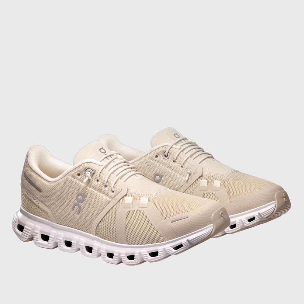 Buty On Running Cloud 6 3WF10060755 - beżowe