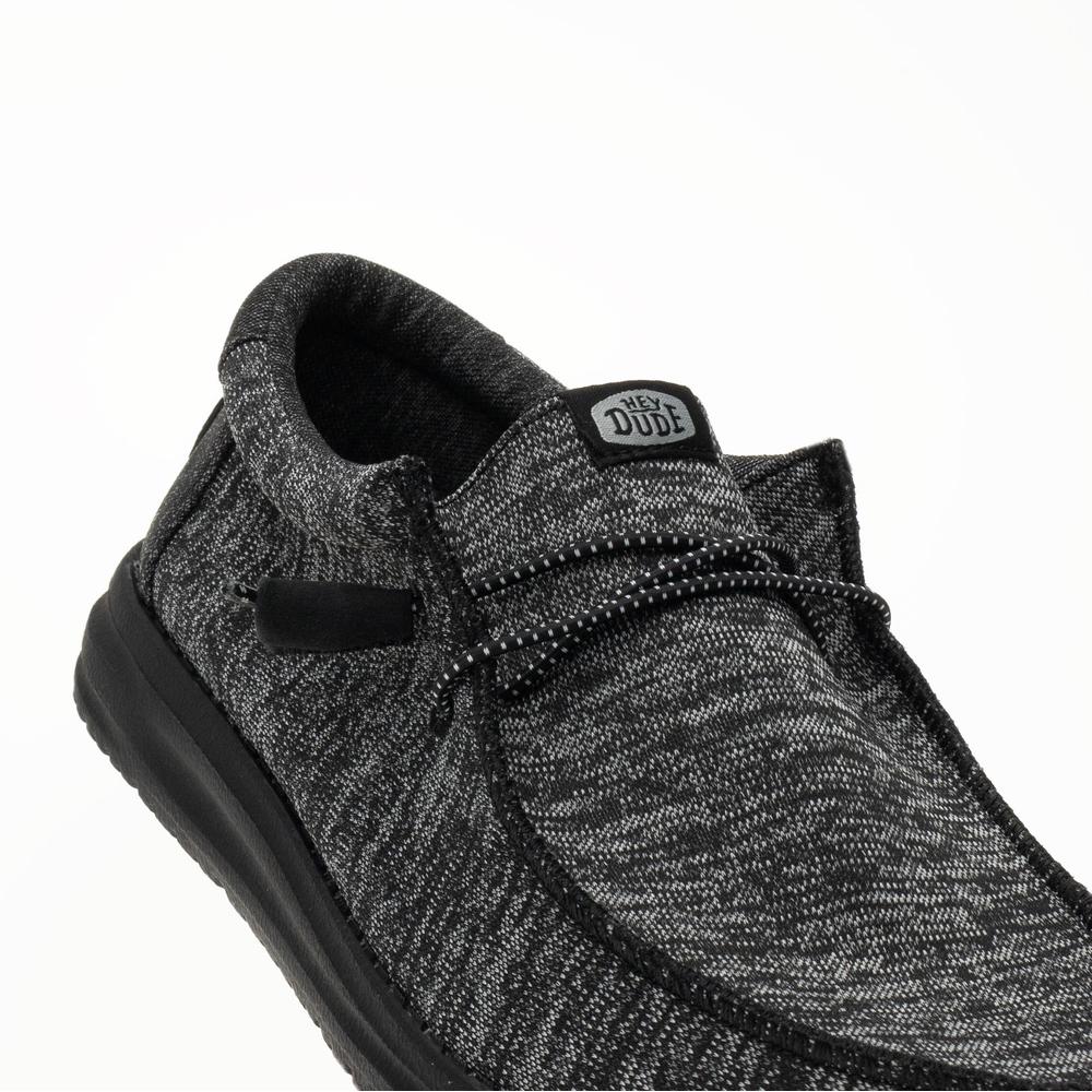 Buty Hey Dude Wally Sport Knit 40536-060 - czarne