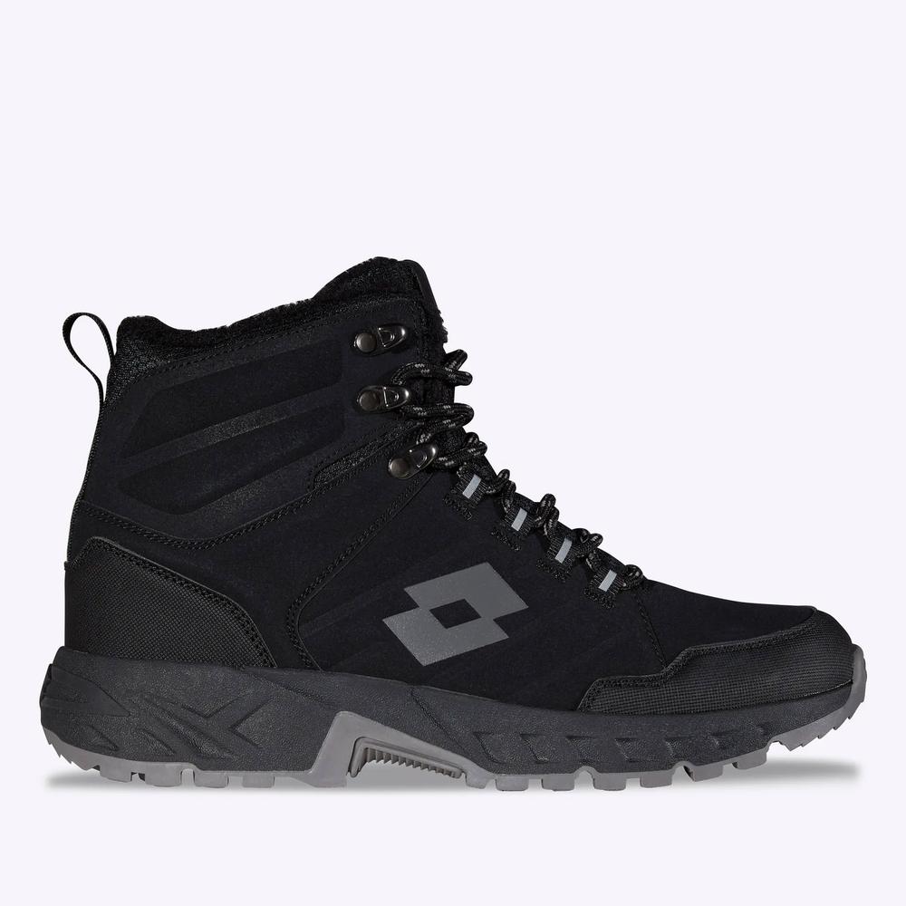 Buty męskie Lotto Ketcham Fur 2401210U-1116 - czarne