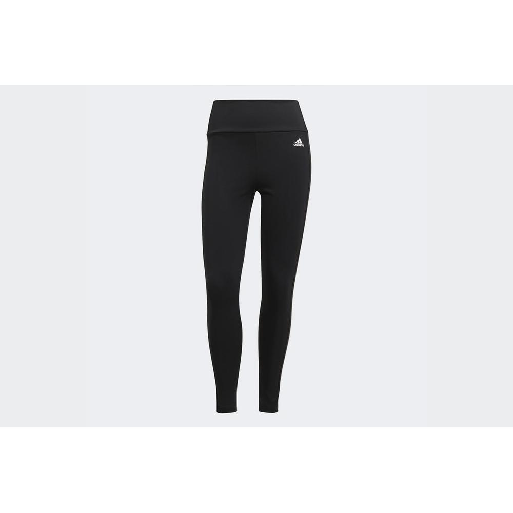 adidas Designed To Move High-Rise 3-Stripes 7/8 Sport Tights > GL4040