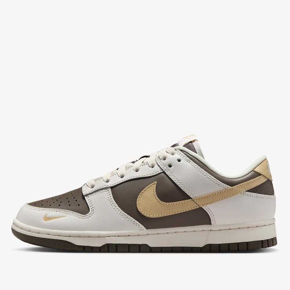 Buty Nike Dunk Low HM9655-001 - brązowo-białe