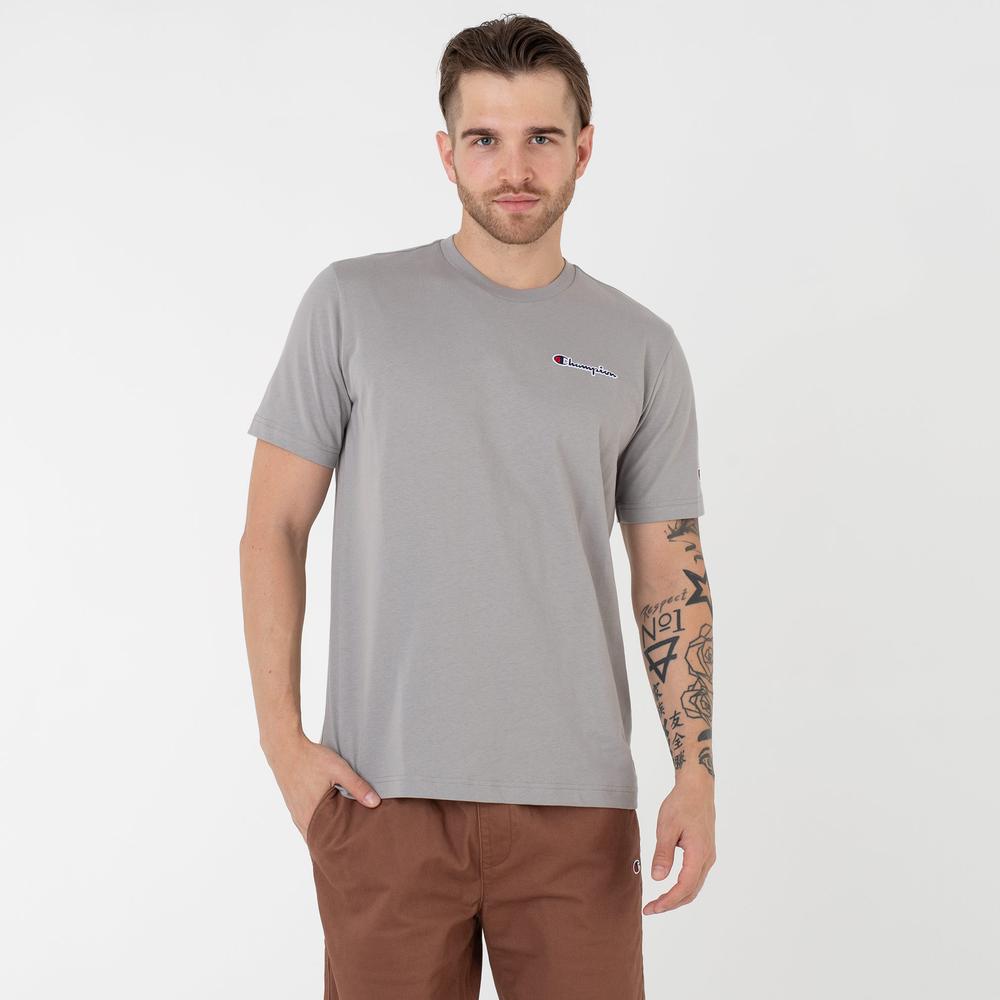Koszulka Champion Crewneck 218006-ES033 - szara