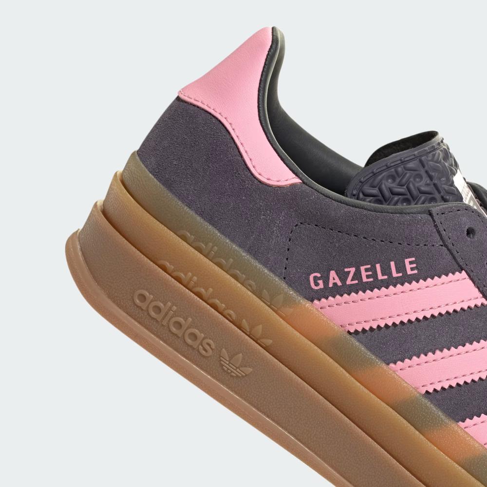 Buty młodzieżowe adidas Originals Gazelle Bold J IH6459 - szare