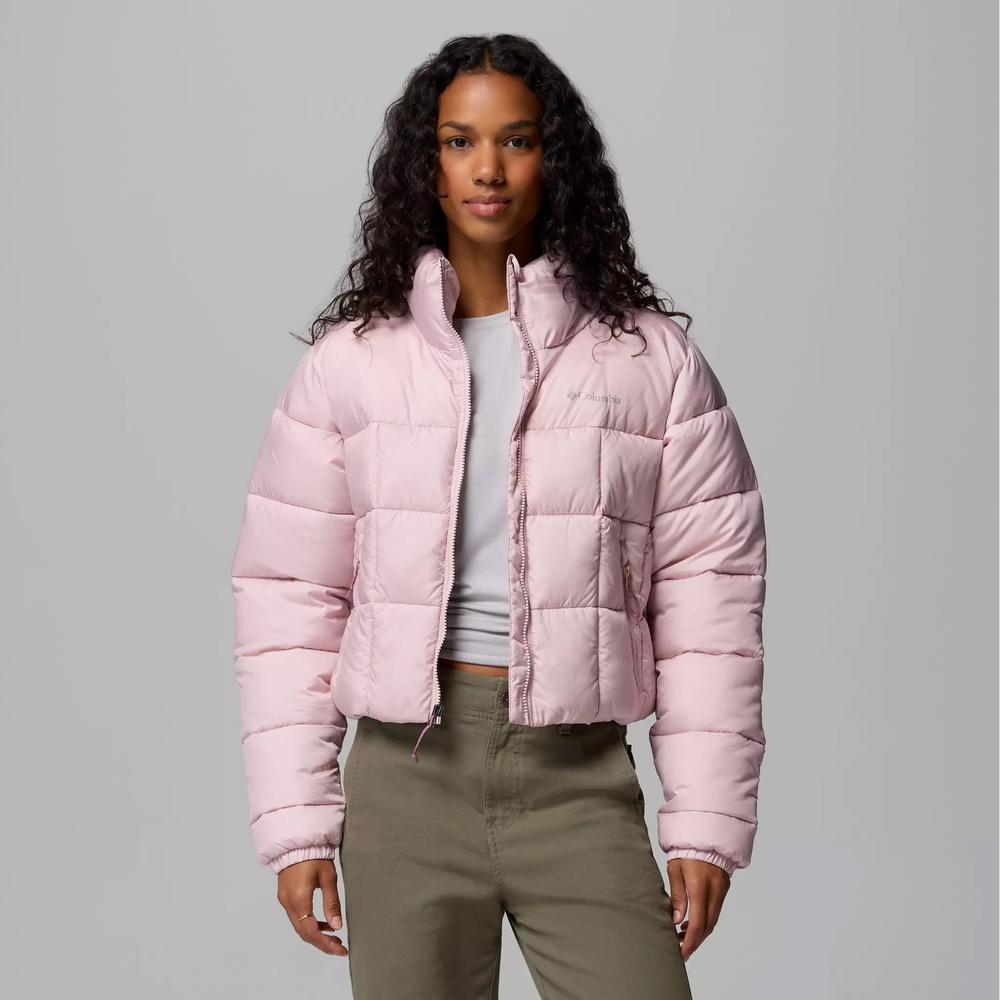 Kurtka damska Columbia Puffect III Cropped 2171241618 - różowa