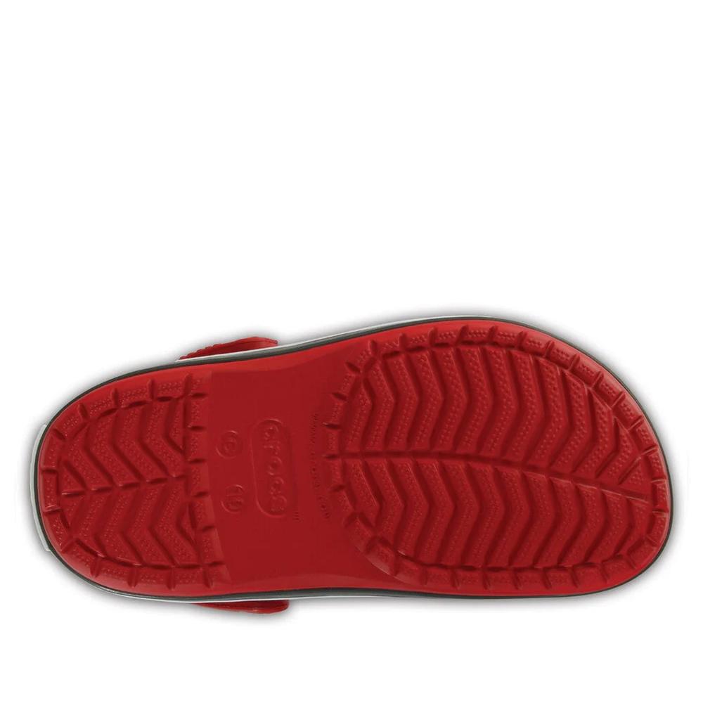 Klapki Crocs Toddler Crocband Clog 207005-6IB - czerwone