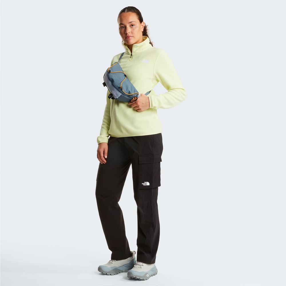 Bluza damska The North Face Glacier 1/4 Zip Fleece 0A8D2JG6O1 - żółta