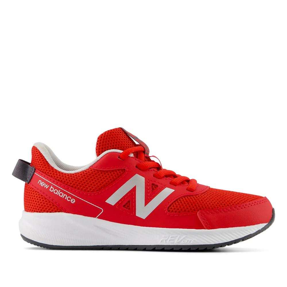 Buty New Balance YK570TR3 - czerwone