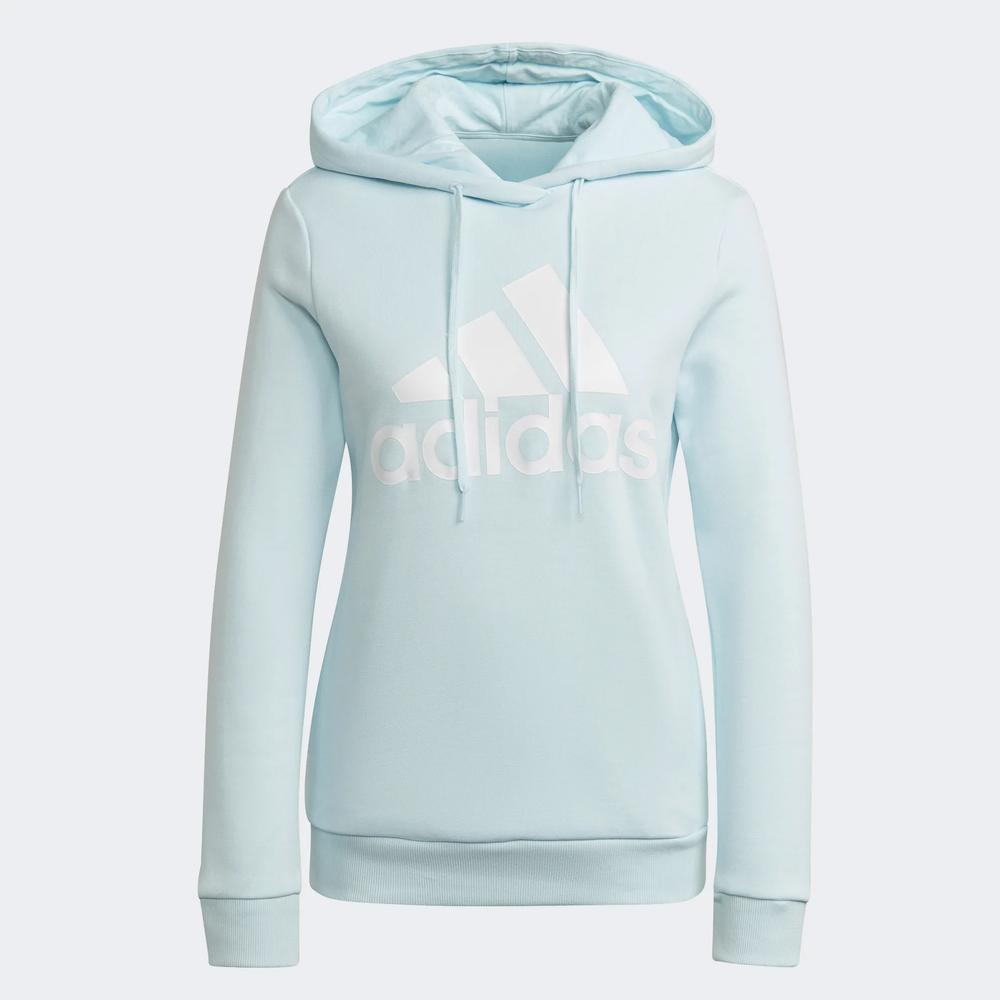 Bluza adidas Loungwear Essentials Logo Fleece Hoodie HM1905 - niebieska