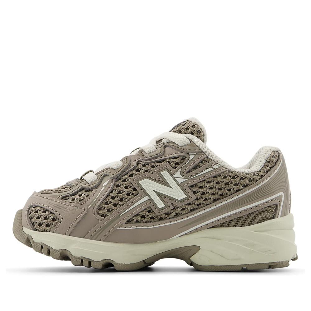 Buty niemowlęce New Balance IZ740SA - brązowe