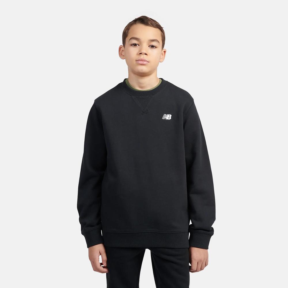 Bluza dziecięca New Balance LAKB0055BK - czarna