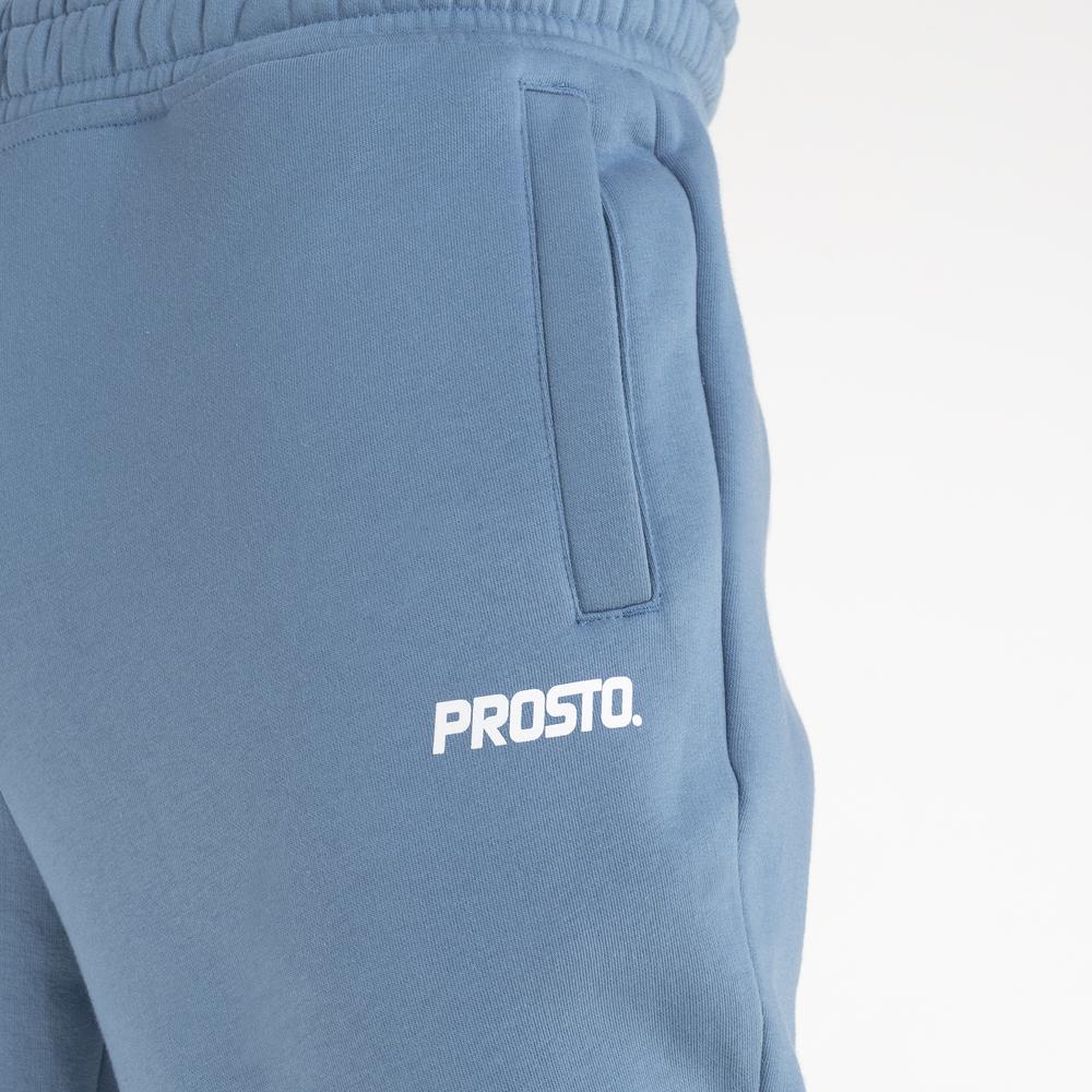 Spodnie Prosto Klasyk Sweatpants Digo Blue KL241MPAN4014 - niebieskie