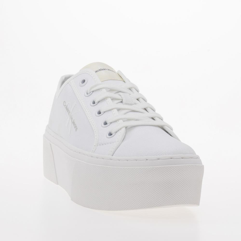 Buty Calvin Klein Cupsole Flatform NY Pearl WN YW0YW01221-YBR - białe