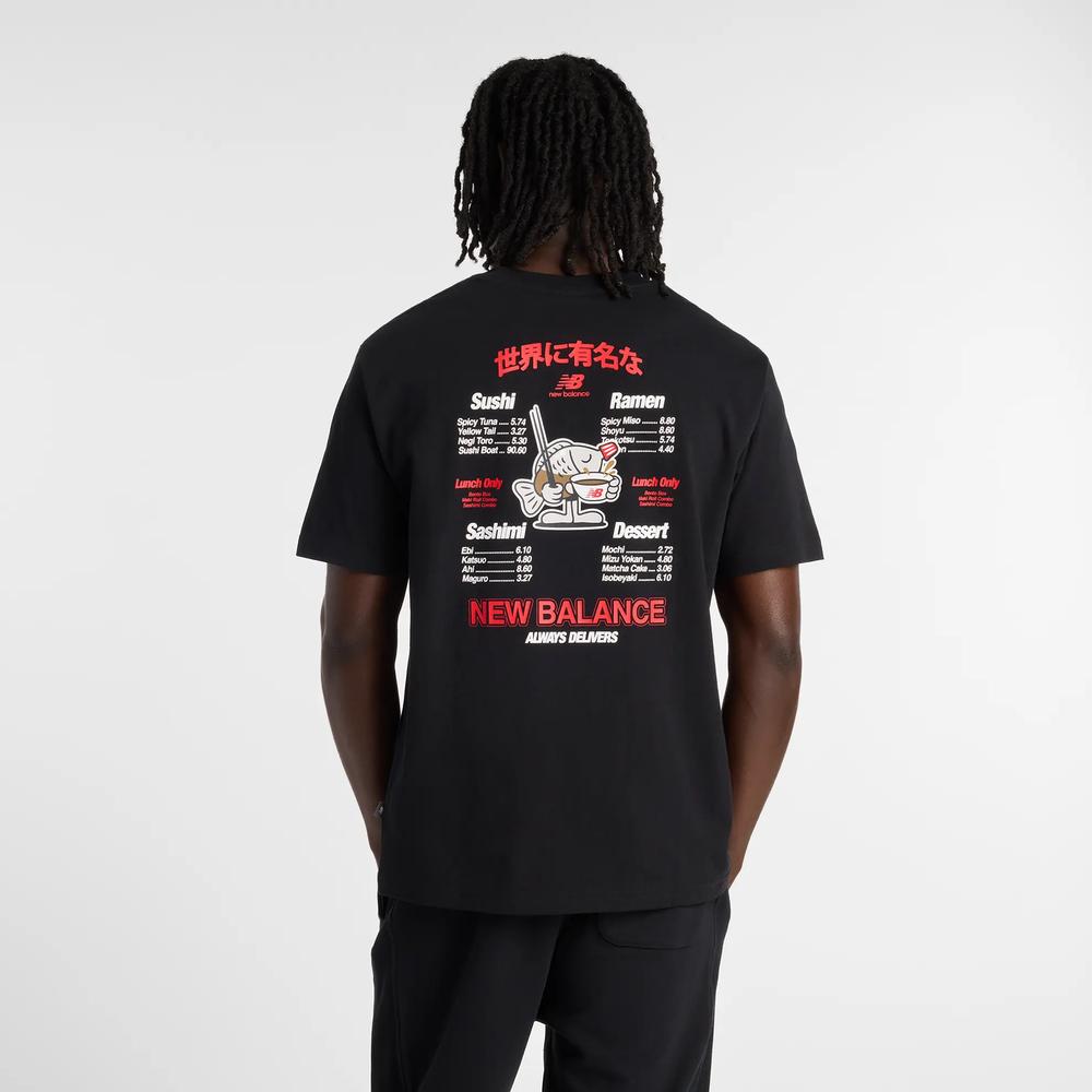 Koszulka męska New Balance MT61H51DBK - czarna