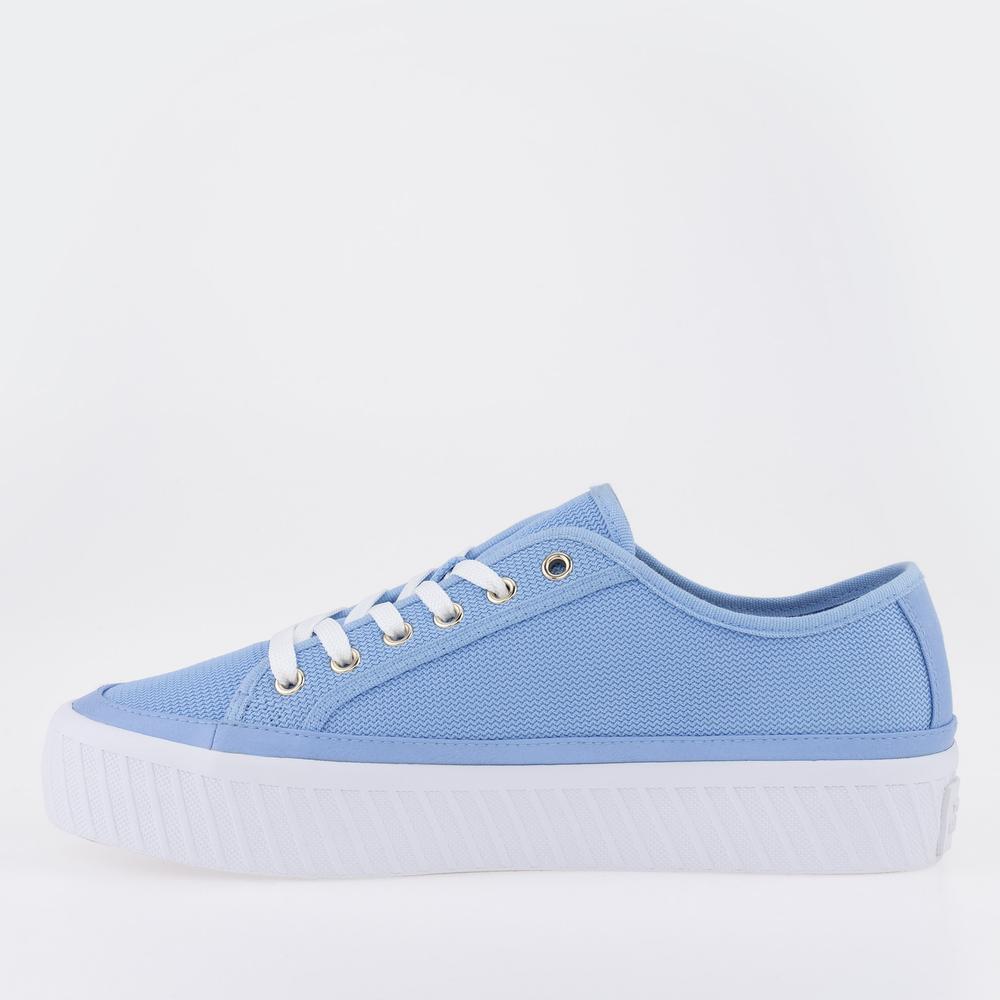 Buty Tommy Hilfiger Platform Vulcanized FW0FW07156-C1Z - niebieskie