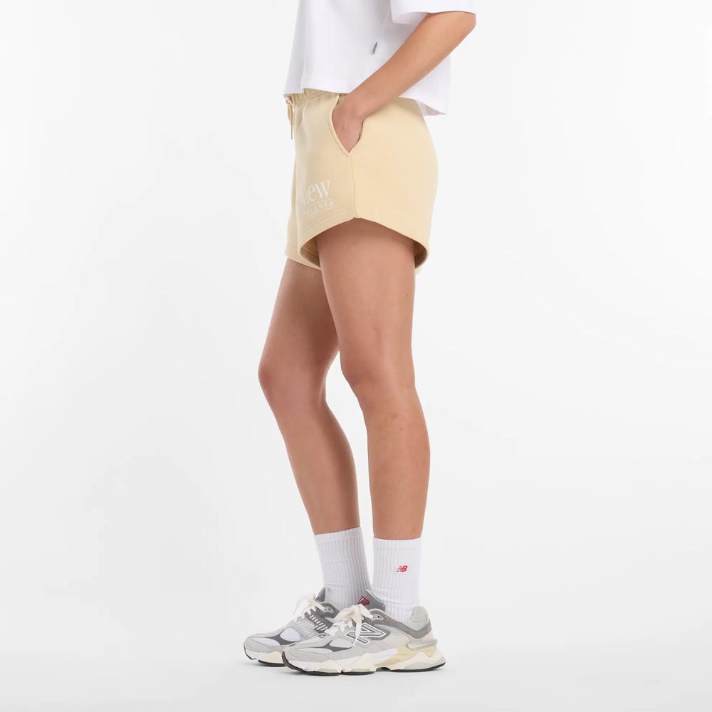 Spodenki damskie New Balance WB61Y80AABC - beżowe