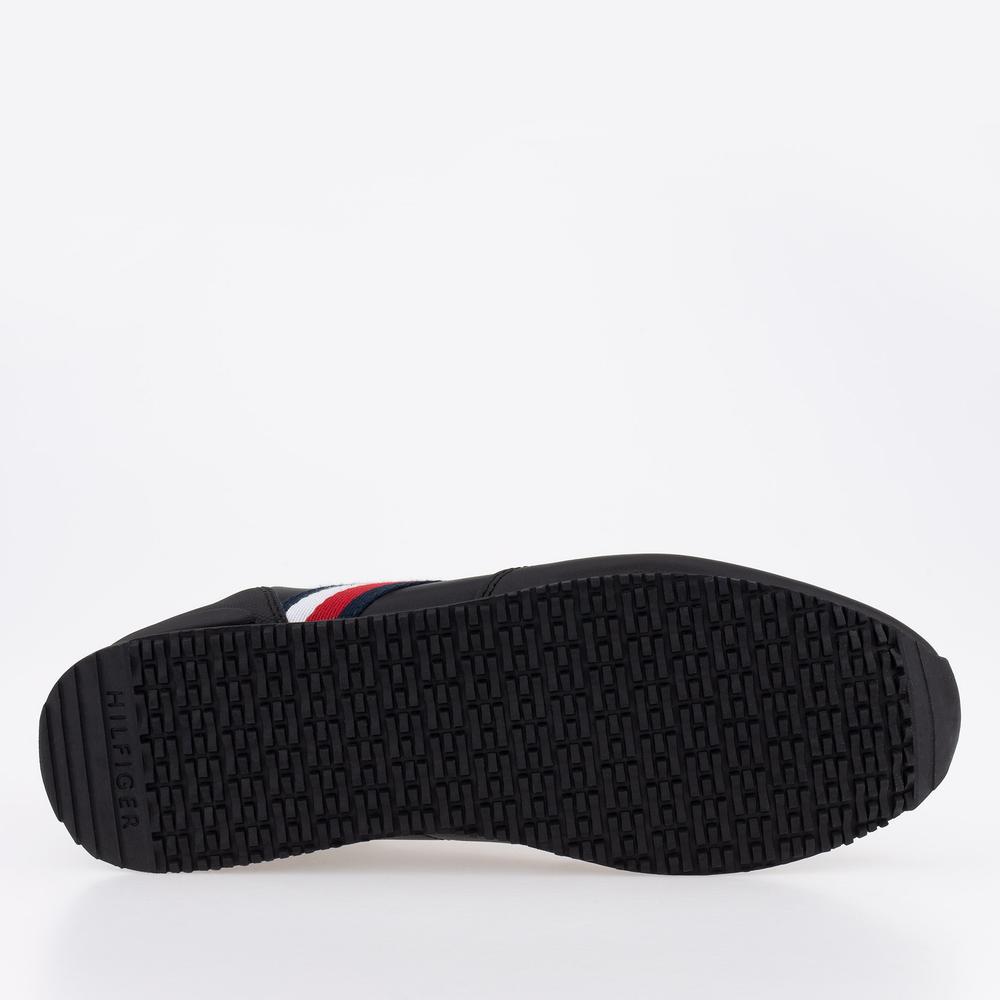 Buty Tommy Hilfiger Iconic Runner Leather FM0FM04281-BDS - czarne