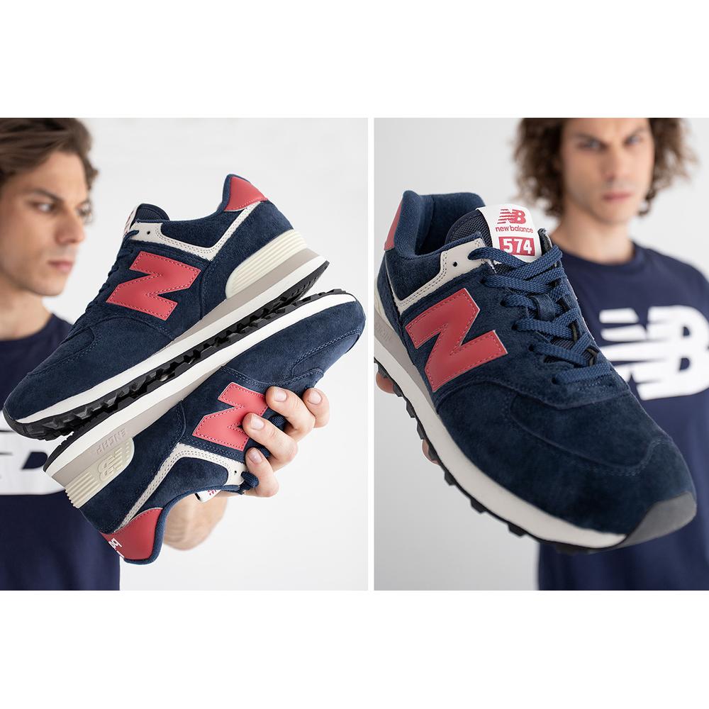 Buty New Balance ML574PN2 - granatowe