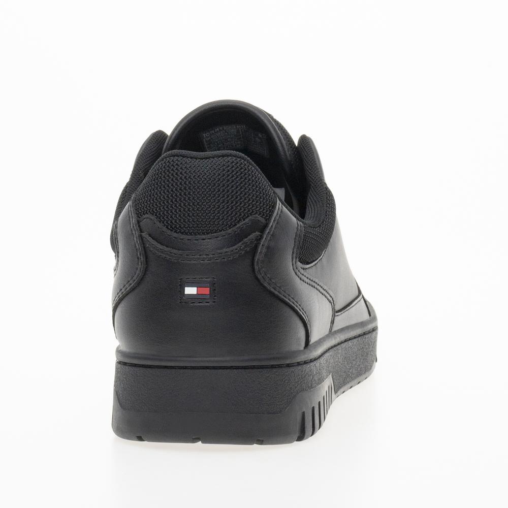 Buty Tommy Hilfiger Basket Core Leather FM0FM05040-BDS - czarne