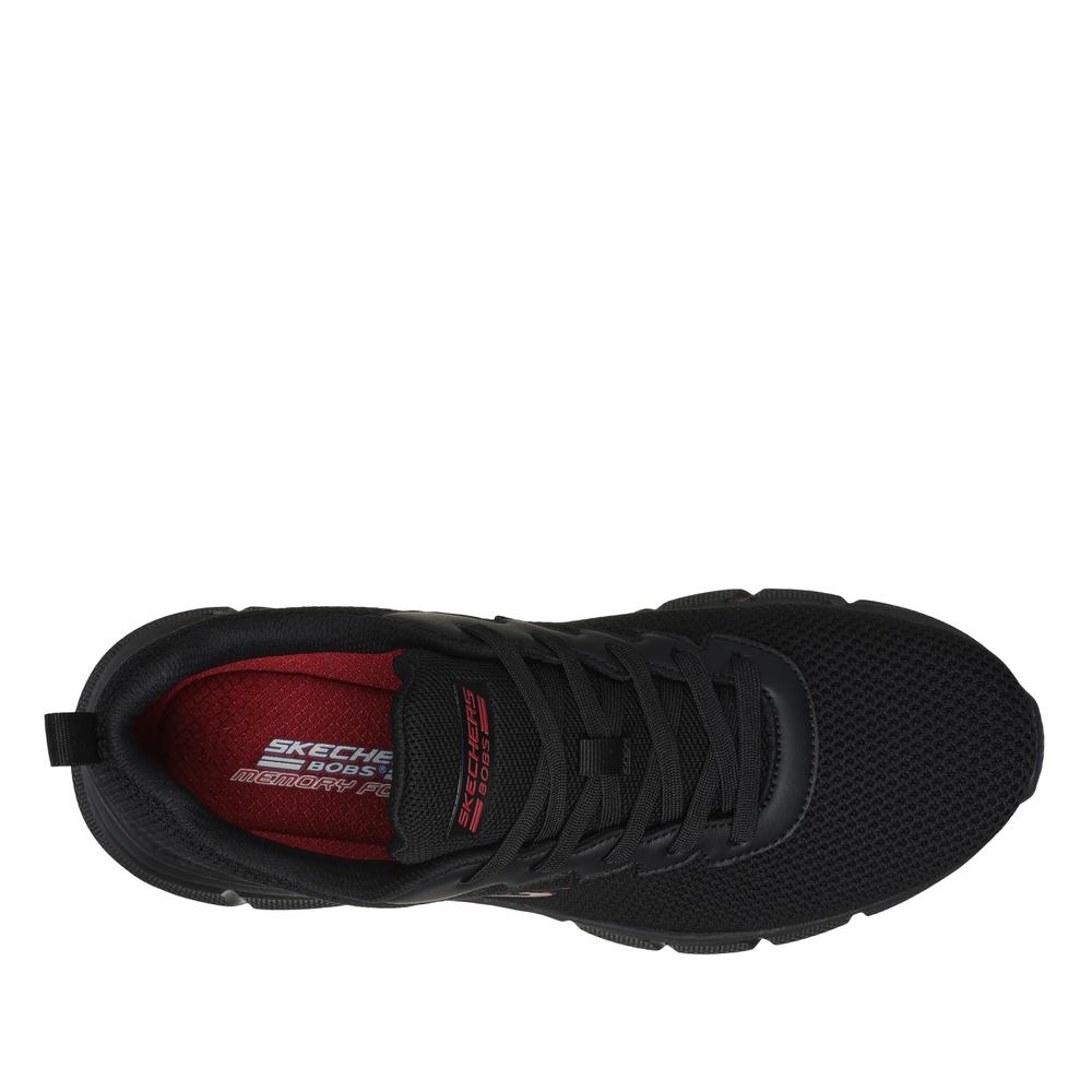 Buty męskie Skechers Bobs Sport B Flex Chill Edge 118106BBK - czarne