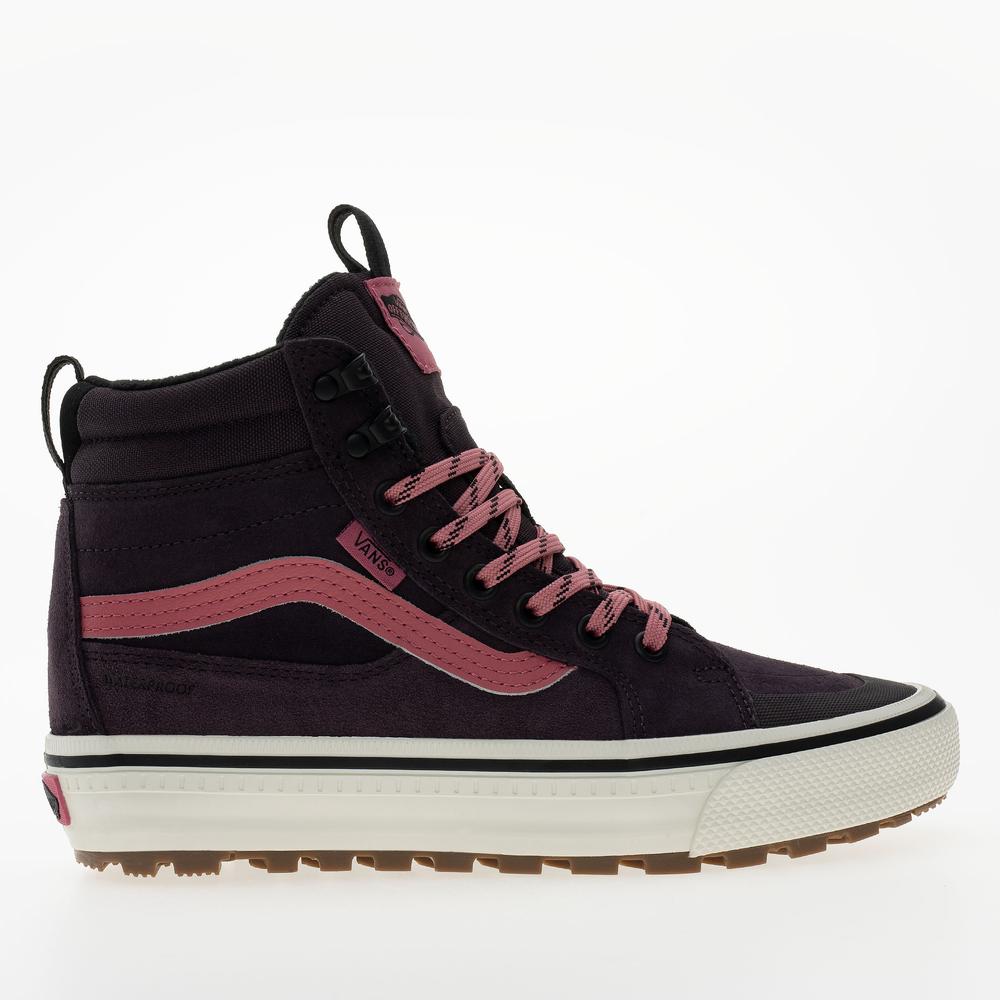 Buty damskie Vans SK8-Hi Waterproof VN000DAQ02Y1 Insulated - fioletowe