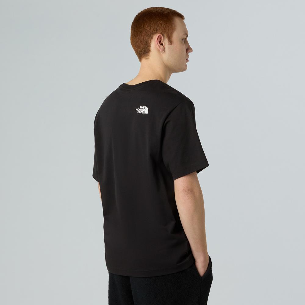 Koszulka męska The North Face Icon Mountain Jacket 0A8EU7JK31 - czarna